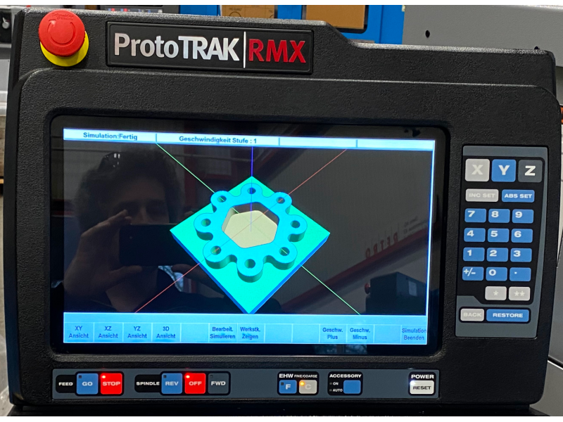 RETROMILL RMX 1500 Swiss Edition Bohr und  Fräsmaschine (XYZ RMX 5000)